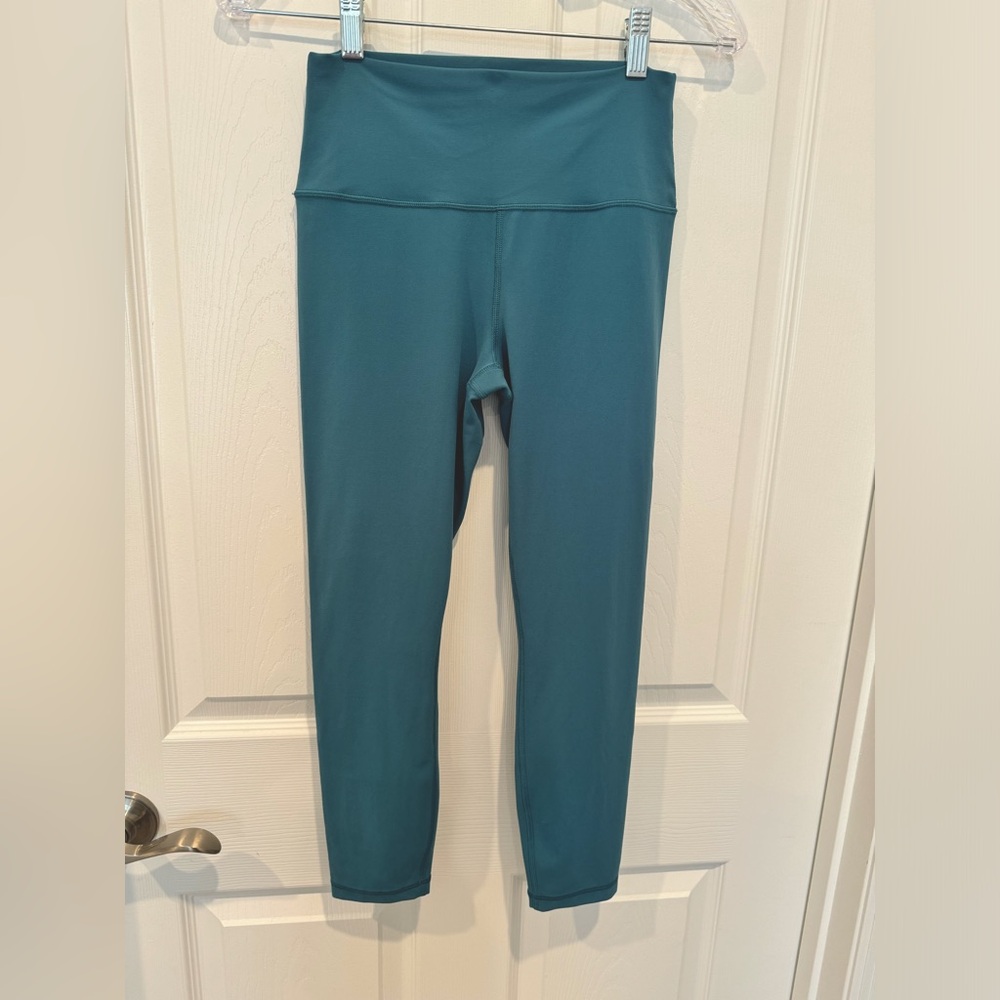 Athleta Transcend 7/8 Tight, Medium, Teal